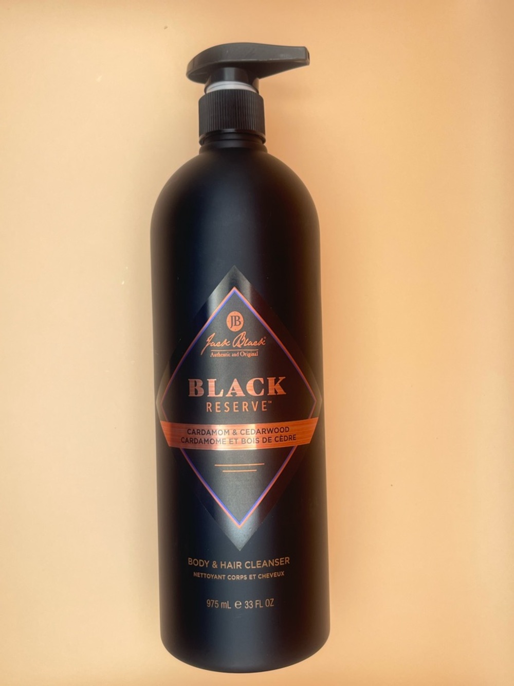 Black Reserve Body & Hair Cleanser New Sealed